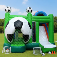 Castillo inflable de tamaño personalizado, fácil instalación, parque infantil hinchable y casa de rebote