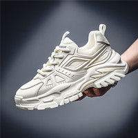 Chaussures de sport décontractées multifonctionnelles respirantes à semelle épaisse style papa pour hommes 2026