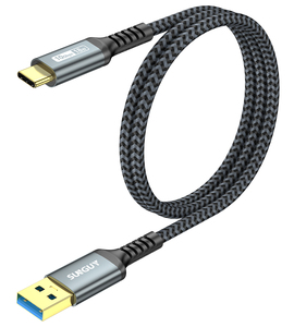 Cable de Carga Rápida SUNGUY Tipo-C de 18W y 0.6m, Cable de Datos USB Trenzado y Resistente para Teléfono Móvil, Banco de Energía y Automóvil, Listo para Enviar - Product Image 1