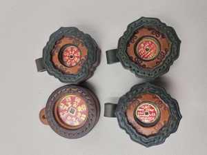 Thangka des douze zodiaques, huit divinités protectrices, pendentif Thangka, peint à <span class=keywords><strong>la</strong></span> main, souvenir religieux bouddhiste provenant d'un site touristique - Product Image 2