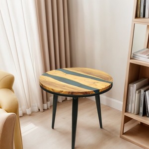 Casa natural <span class=keywords><strong>de</strong></span> lujo única redonda artística <span class=keywords><strong>de</strong></span> madera <span class=keywords><strong>de</strong></span> <span class=keywords><strong>olivo</strong></span> y resina epoxi mesa <span class=keywords><strong>de</strong></span> centro <span class=keywords><strong>de</strong></span> Río para sala <span class=keywords><strong>de</strong></span> estar - Product Image 4