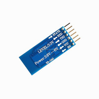 Módulo Transceptor Inalámbrico Industrial RF BLE HC-05 HC05 2.4G Original Maestro-Esclavo RS232 / TTL a UART con 6 Pines