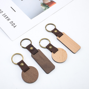 <span class=keywords><strong>Portachiavi</strong></span> in Legno Personalizzati con Logo Laser per Incisione Nome, Regalo Promozionale - Product Image 6