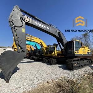 Excavadora de cadenas usada VOLVO EC480DL de 48 toneladas de alta calidad, importación original para construcción de cimentaciones - Product Image 1