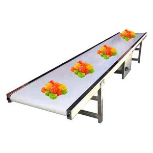 Convoyeur <span class=keywords><strong>à</strong></span> bande en PVC <span class=keywords><strong>de</strong></span> qualité alimentaire en acier inoxydable pour petite ligne d'assemblage, ligne <span class=keywords><strong>de</strong></span> production d'emballage, transformation alimentaire - Product Image 2