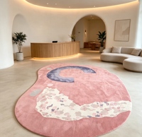 Tapis moderne grande taille tissé à la main, tapis moelleux pour chambre à coucher, tapis de sol pour la maison, salon, hôtel, décoration personnalisée