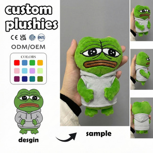 Peluches personnalisées, faible MOQ, mini hamster et ours en peluche avec <span class=keywords><strong>logo</strong></span>, tasse à café Be Fix en tissu de coton, pour anniversaire - Product Image 6