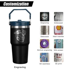 Sports 40oz Stainless Steel Water <b>Bottles</b> Insulated <b>Thermos</b> Flasks Double Wall Wine Glasses Tumbler Magnetic Water <b>Bottle</b> - Product Image 6