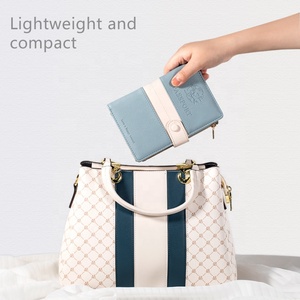 卸売カスタムPUレザーカードホルダー昇華旅行財布ビジネススタイルパスポートカバーID名刺用ブランク - Product Image 4