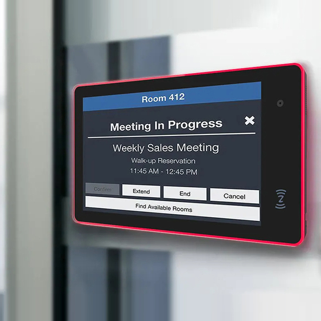 Android Wall Mount Industrial Business 10.1 Inch Quad Core Lcd Touch Panel Conference Meeting Room Display Tablet Pc