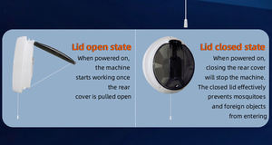 <span class=keywords><strong>Extractor</strong></span> <span class=keywords><strong>de</strong></span> <span class=keywords><strong>Aire</strong></span> Eléctrico <span class=keywords><strong>de</strong></span> Pared <span class=keywords><strong>para</strong></span> <span class=keywords><strong>Cocina</strong></span>, Ventilador <span class=keywords><strong>de</strong></span> Bajo Ruido con 5 Aspas <span class=keywords><strong>de</strong></span> Plástico, Rodamiento <span class=keywords><strong>de</strong></span> Aceite, Uso <span class=keywords><strong>Industrial</strong></span> OEM - Product Image 6