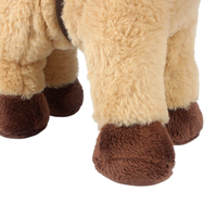 Jouets en peluche de cheval en peluche avec le jouet mou d'animal de logo personnalisable à vendre