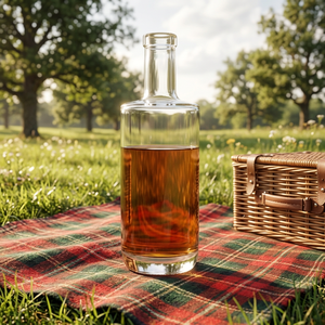 Bouteilles en verre transparentes vides pour spiritueux (vodka, <span class=keywords><strong>gin</strong></span>, rhum, tequila) de 700 ml, 750 ml, 375 ml, avec bouchons de fermeture hermétique RSG1125 - Product Image 4