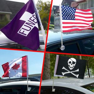 48h Giao hàng nhanh giá thấp Chất lượng cao 20 inch Cột cờ cho 12x18 inch xe cờ dễ dàng để cài đặt trên bất kỳ chiếc xe - Product Image 6