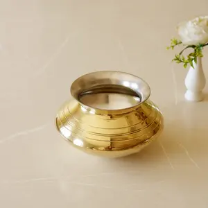 Handi en laiton, style punjabi et rajasthani - Product Image 2