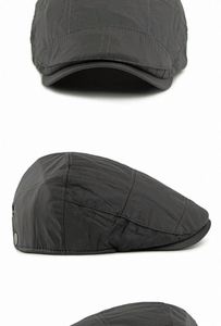 Nouveau Chapeau Casquette Plate Homme Automne Hiver en Coton Style Vintage Décontracté pour l'Extérieur - Product Image 4