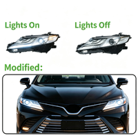 Kit de modernisation de phares LED pour Toyota Camry 2017-2020, remplacement de phares automobiles, pièces d'éclairage automobile