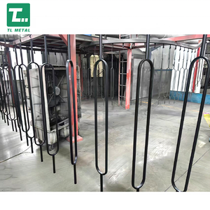 Diseño Moderno TL con Balaustre Ovalado Sólido <span class=keywords><strong>de</strong></span> Hierro Plano y Diseño <span class=keywords><strong>de</strong></span> <span class=keywords><strong>Escalera</strong></span> <span class=keywords><strong>de</strong></span> Tubo Redondo Hueco en Ambos Extremos - Product Image 4