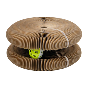 Juguete para Gatos con Diseños Personalizados, Rascador Mágico para Gatos con Campana, Tabla para Rascar para Gatos, para Afilar <span class=keywords><strong>Uñas</strong></span> - Product Image 1