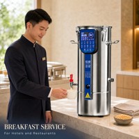 Machine à lait de soja multifonctionnelle Baiwin, grande capacité, haute puissance, pour restaurant, petit-déjeuner, boutique