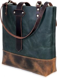 Wholesale Women's <b>Leather</b> Shoulder Tote <b>Bag</b> Large Capacity Satchel <b>Messenger</b> Handbag Multipurpose Shopping Travel Purse Fashion - Product Image 3