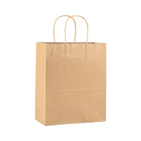 Sacs en papier de restauration biodégradables et écologiques, en matériaux recyclés, avec poignées, pour les restes, collations offertes