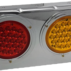 Luces traseras universales para remolque de camión, luces traseras LED de dos colores, luces traseras LED de aluminio - Product Image 4