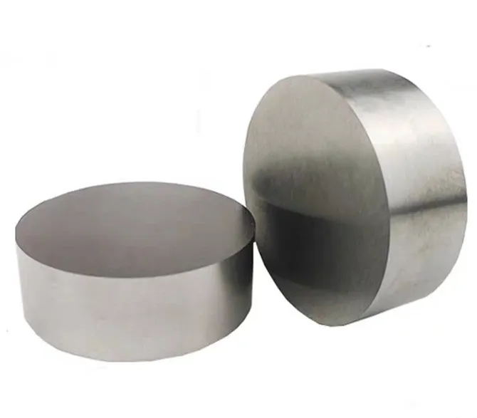 Pure Tungsten Disc Round Tungstainless Carbide for Sale