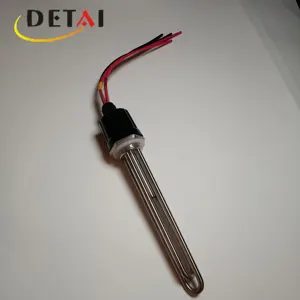 220v 1100w&48v 500w dc&ac water heater element with thermostat electric heater element heating rod for water