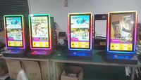Machine de jeu de table compacte avec écran tactile 24 pouces, cabinet de jeu Fusion 5 avec accepteur de billets et imprimante de tickets