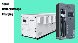ระบบกักเก็บพลังงานแบตเตอรี่โซลาร์เซลล์ พร้อมสถานีชาร์จเร็ว EV CCS DC ขนาด 150 กิโลวัตต์ - Product Image 2