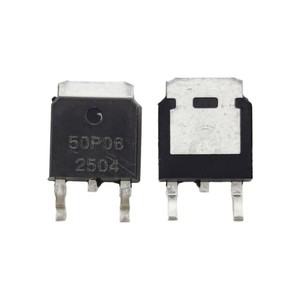 50P06 P-Channel Power MOSFET 60V 50A TO252 ทรานซิสเตอร์เอฟเฟกต์สนาม - Product Image 1