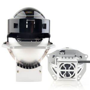 <span class=keywords><strong>Faros</strong></span> Delanteros LED Bi-Xenón para Automóvil, Proyector Bi-Xenón de 140 W y 6500 K, Lente de Proyector Bi-Xenón de 3'', <span class=keywords><strong>Faros</strong></span> Delanteros LED Universales para Automóvil - Product Image 1