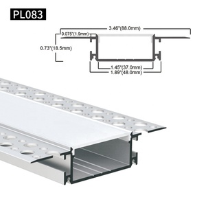 88*18.5MM Dành Cho Dải Đèn Trần Lõm Kèm Nắp Khuếch Tán Tấm Trần Nhôm Thạch Cao Vách Thạch Cao - Product Image 1