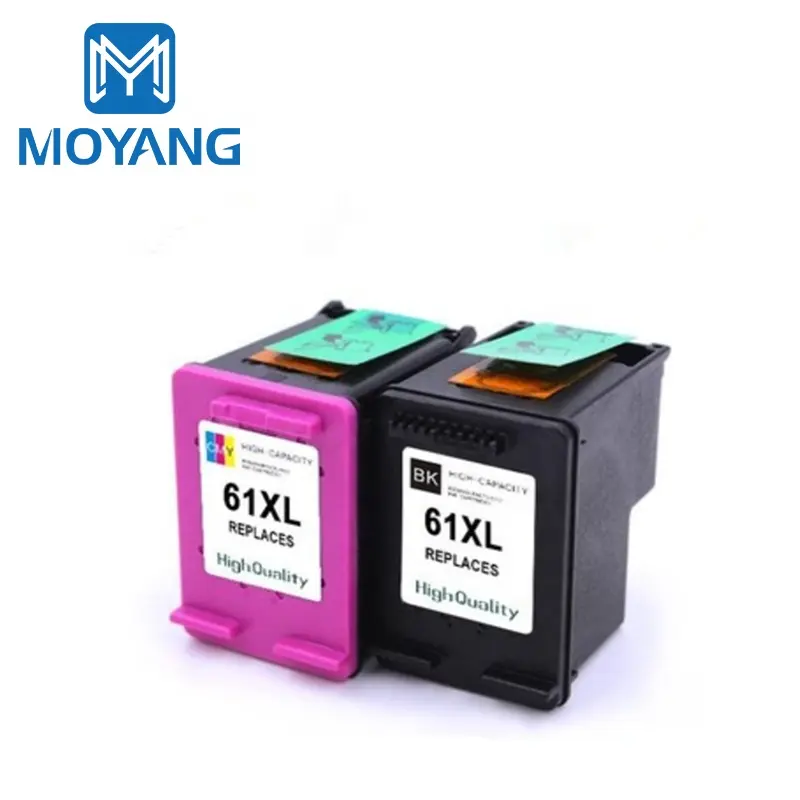 MoYang compatible para hp61 61XL cartuchos de tinta utilizado para hp 61 1000/1010/2000/3000/1050/2050/3050/2620/2540/1510/3054 de la impresora