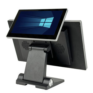 Monitor de pantalla táctil Pos de 18,5 pulgadas, sistema de <span class=keywords><strong>caja</strong></span> <span class=keywords><strong>registradora</strong></span> moderna 10, sistema Pos de pantalla dual, pantalla táctil, <span class=keywords><strong>caja</strong></span> <span class=keywords><strong>registradora</strong></span> - Product Image 5