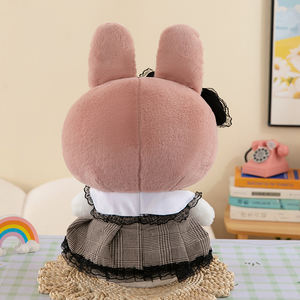 Muñeca de Peluche de Conejo Súper Suave de Algodón PP de Sanrio, Kuromi y My Melody, para Niñas, Cojín de Sofá, Almohada con Encaje Gótico - Product Image 5
