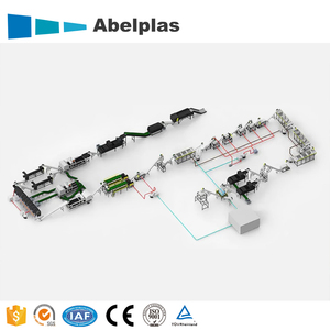 خط إعادة تدوير البلاستيك الصلب مع نظام غسيل البلاستيك وسلة دلو عالية المبيعات - Product Image 3
