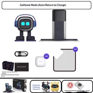Robot <span class=keywords><strong>de</strong></span> Compañía EMO para el Hogar, Interacción por Voz con IA, Compañero Emocional Inteligente con IA, Robot <span class=keywords><strong>de</strong></span> Escritorio Interactivo con Voz, Regalo - Product Image 6