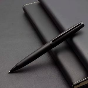 High Quality Luxury Metal Ballpoint <b>Pen</b> Promotional <b>Pen</b> with Custom Logo Black Matte Suitable for Enterprise Promotion - Product Image 2