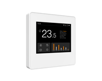 Thermostat intelligent WiFi MC35 - Écologique, résistant au feu, PC+ABS, 220V/230V, relais 16A, électrique, maison, bureau, salon, hôtel, facile