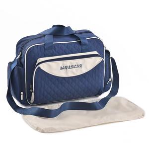 Bolsa de Pañales para Bebé Bluesky, Tipo Cuadrada Grande, de Poliéster, Bolsa de Viaje para Maternidad - Product Image 1