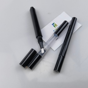 Stylo applicateur rotatif rose pour maquillage, contenant en aluminium plaqué or et argent, pour cosmétiques, nail art, huiles, 2ml 3ml, et blanchiment dentaire - Product Image 5