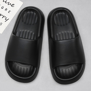 Beige Slides Slipper <b>Soft</b> Sole Non Slip Summer Outdoor Men's Wearable Injection <b>Shoes</b> Adult Size 4.0 - Product Image 3