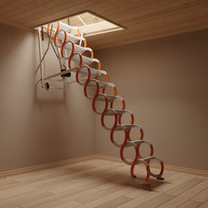 Escaleras <span class=keywords><strong>de</strong></span> loft motorizadas eléctricas <span class=keywords><strong>de</strong></span> moda - Product Image 2