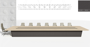 Bán buôn nhà sản xuất hiện đại khác nội thất văn phòng lớn hình chữ nhật Bàn hội nghị bàn họp - Product Image 6