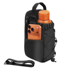 Sac de sport magnétique en néoprène avec 3 aimants intégrés, porte-bouteille et poches pour téléphone – Solution de transport pratique et confortable - Product Image 1