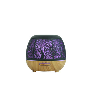 <span class=keywords><strong>Difusor</strong></span> de Aromas de 400 ml, Humidificador Ultrasónico con 7 Luces LED, Temporizador, Silencioso, con Acabado de Madera, para Dormitorio u Oficina, Venta al Por Mayor - Product Image 6