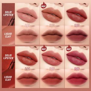 <span class=keywords><strong>O</strong></span>.TW <span class=keywords><strong>O</strong></span>.<span class=keywords><strong>O</strong></span> 2 en 1 finition mate brillant à lèvres glaçure liquide rouge à lèvres imperméable longue tenue rouge à lèvres 8 couleurs maquillage des lèvres pour les touts - Product Image 5