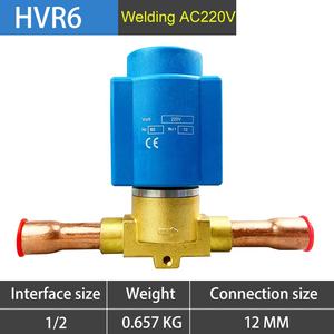 Katup Solenoid Diafragma Kuningan Seri HVR ODF Pengelasan 220V untuk Unit Kondensasi - Product Image 3